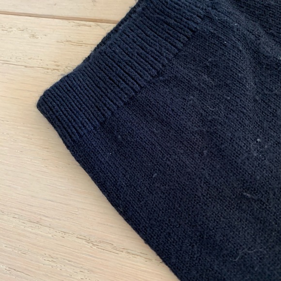 Zara Navy knit cardigan open front size s small - Picture 3 of 4